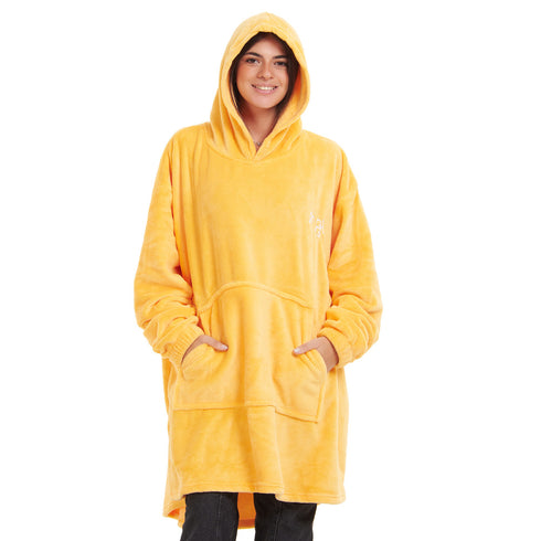 Snuggs Blanket Hoodie Yellow